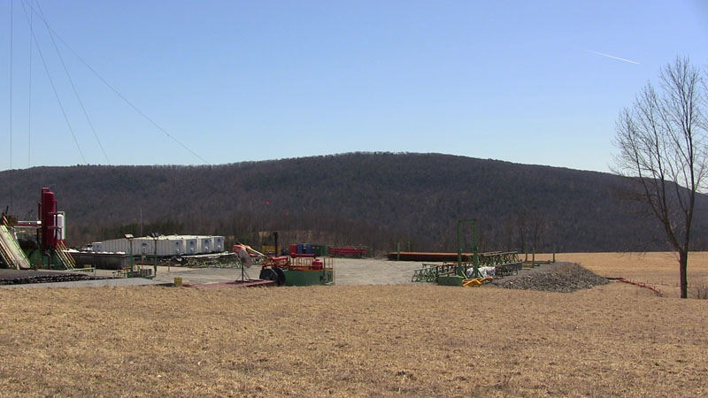 Lehigh University Sustainable Development Program - Fracking Site with Countryside 