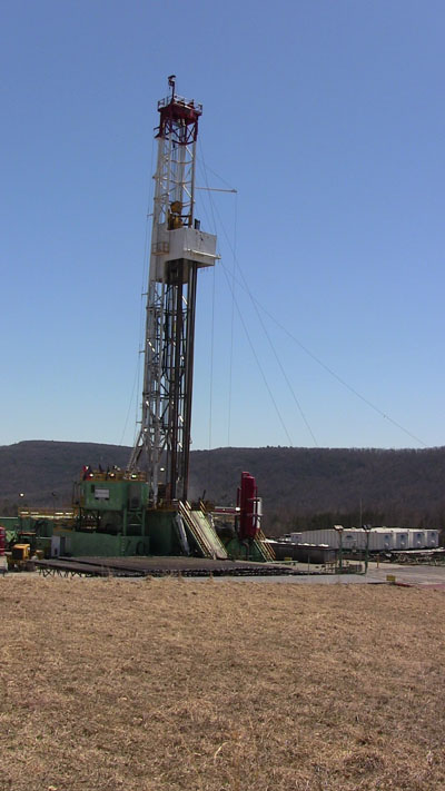 Lehigh University Sustainable Development Program - Fracking Well in Lycoming County